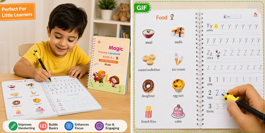 Magic Practice Copybook (4 Book + 10 Refill) (A-127)