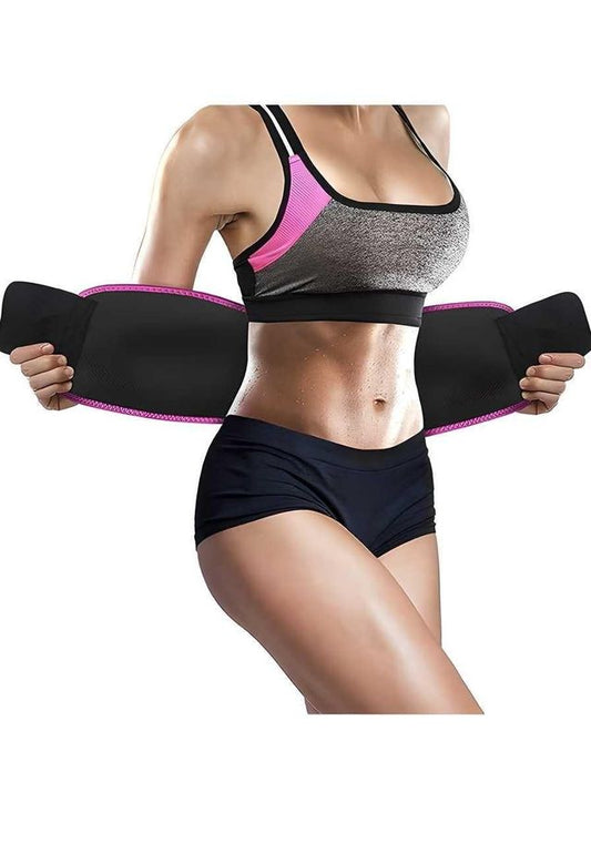Adjustable Waist Trimmer Belt – Slim Fit Body Shaping Belt for Women